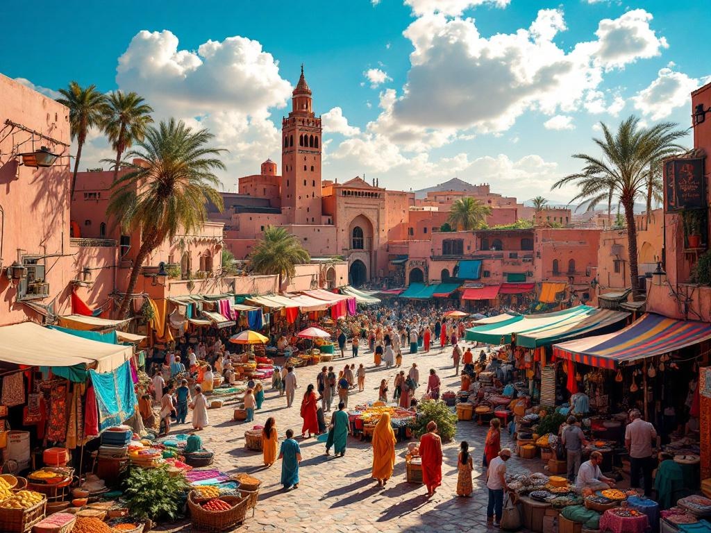 Exploring the Medina of Marrakech