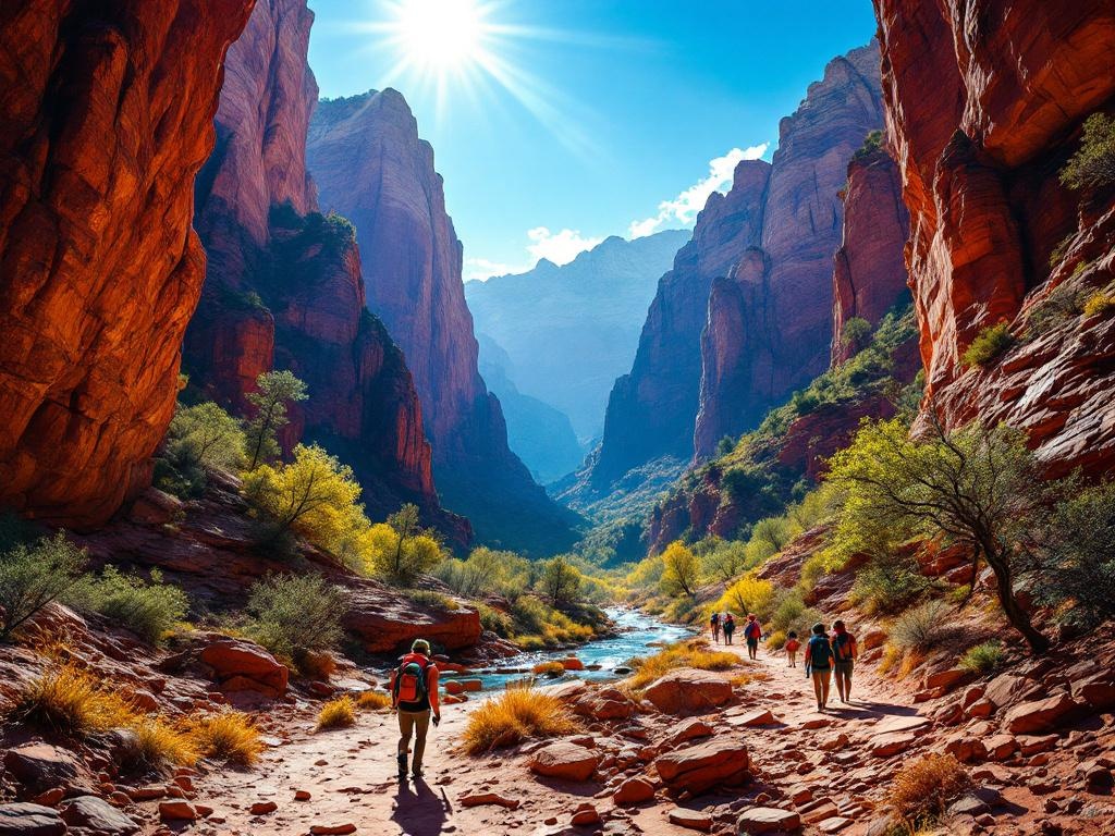 Exploring Zion National Park in the USA